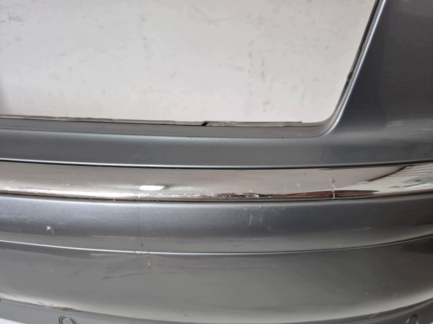 AUDI A8 D3 4E 02- bumper rear part rear complete PDC 4E0807511A