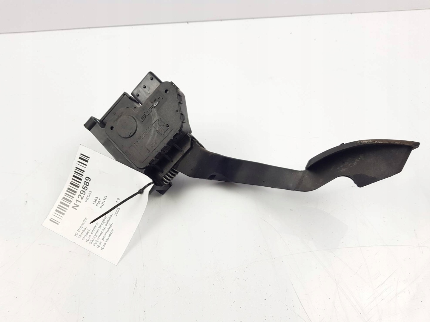 PEDAL 55702020 FIAT PUNTO