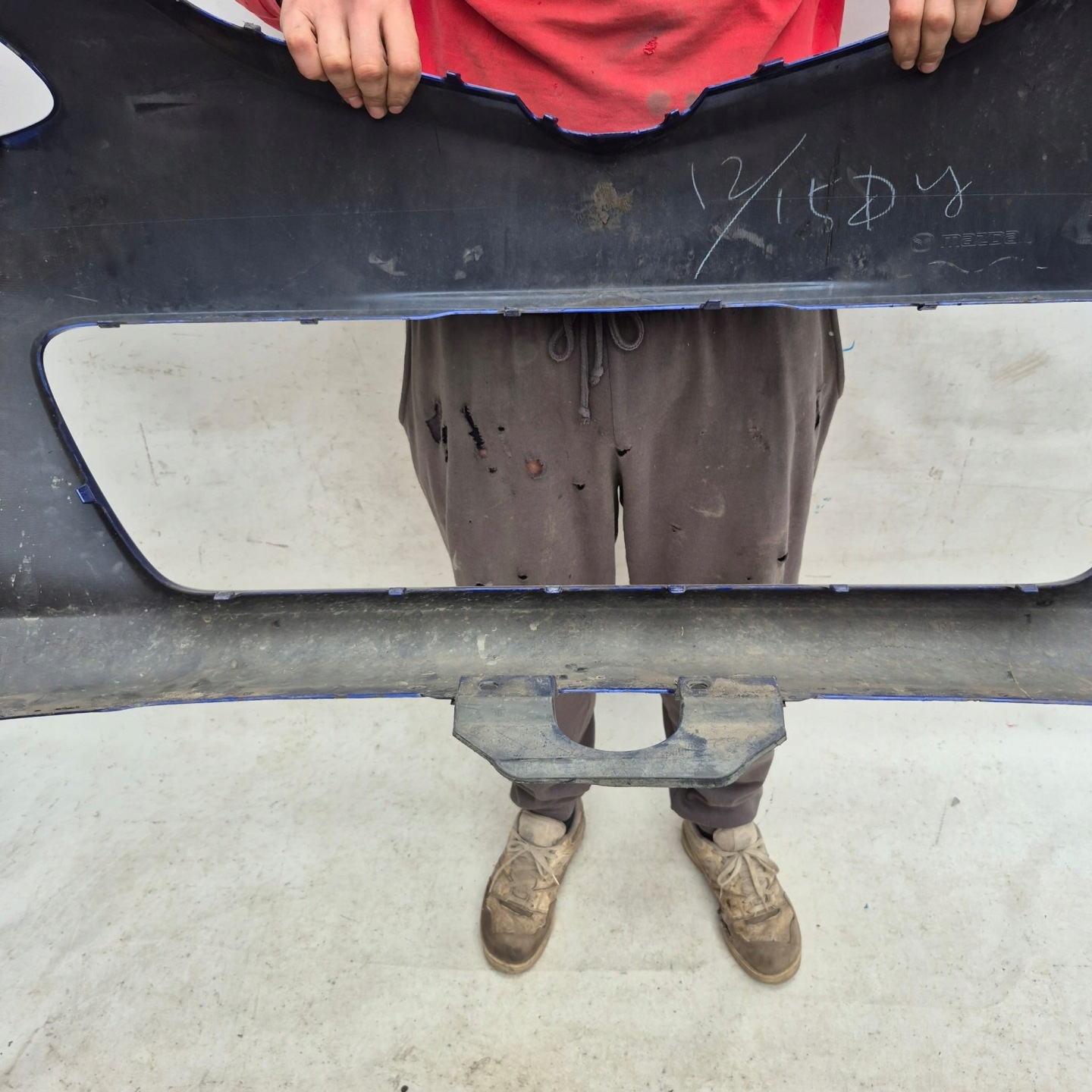 MAZDA 2 II 07-10 bumper front front