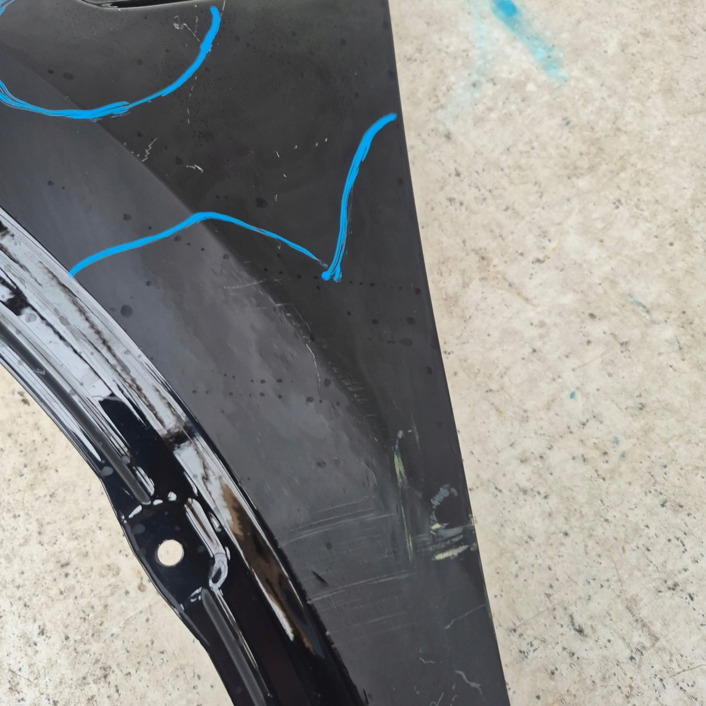TESLA MDOEL Y 25- fender left front front 1932689-00-D