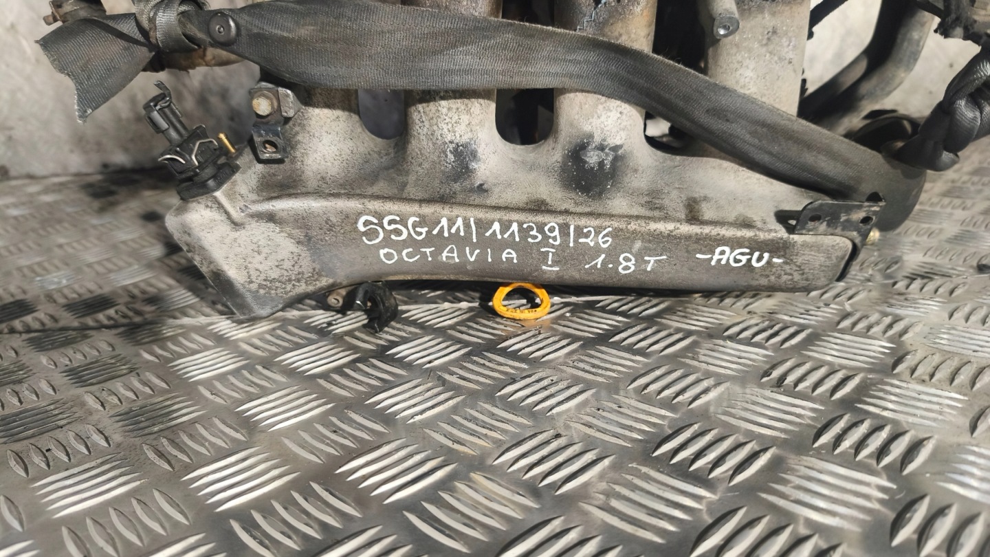 engine unprotected pillar SKODA OCTAVIA and 1999r 1.8B AGU