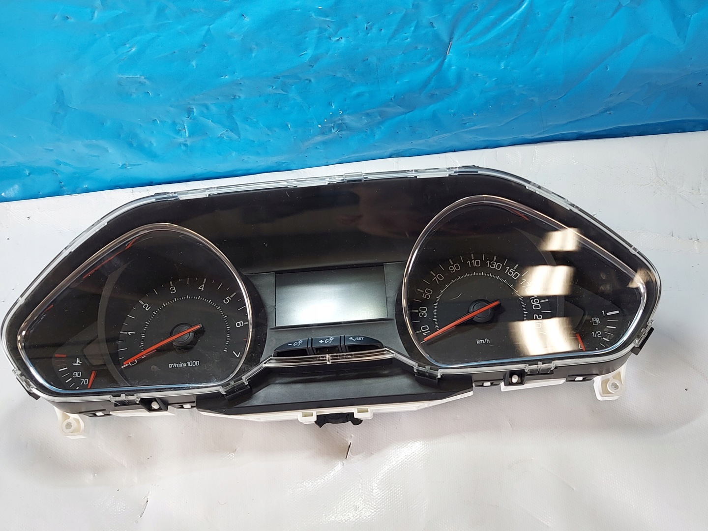 dials clock PEUGEOT 208 2014r 9801904780