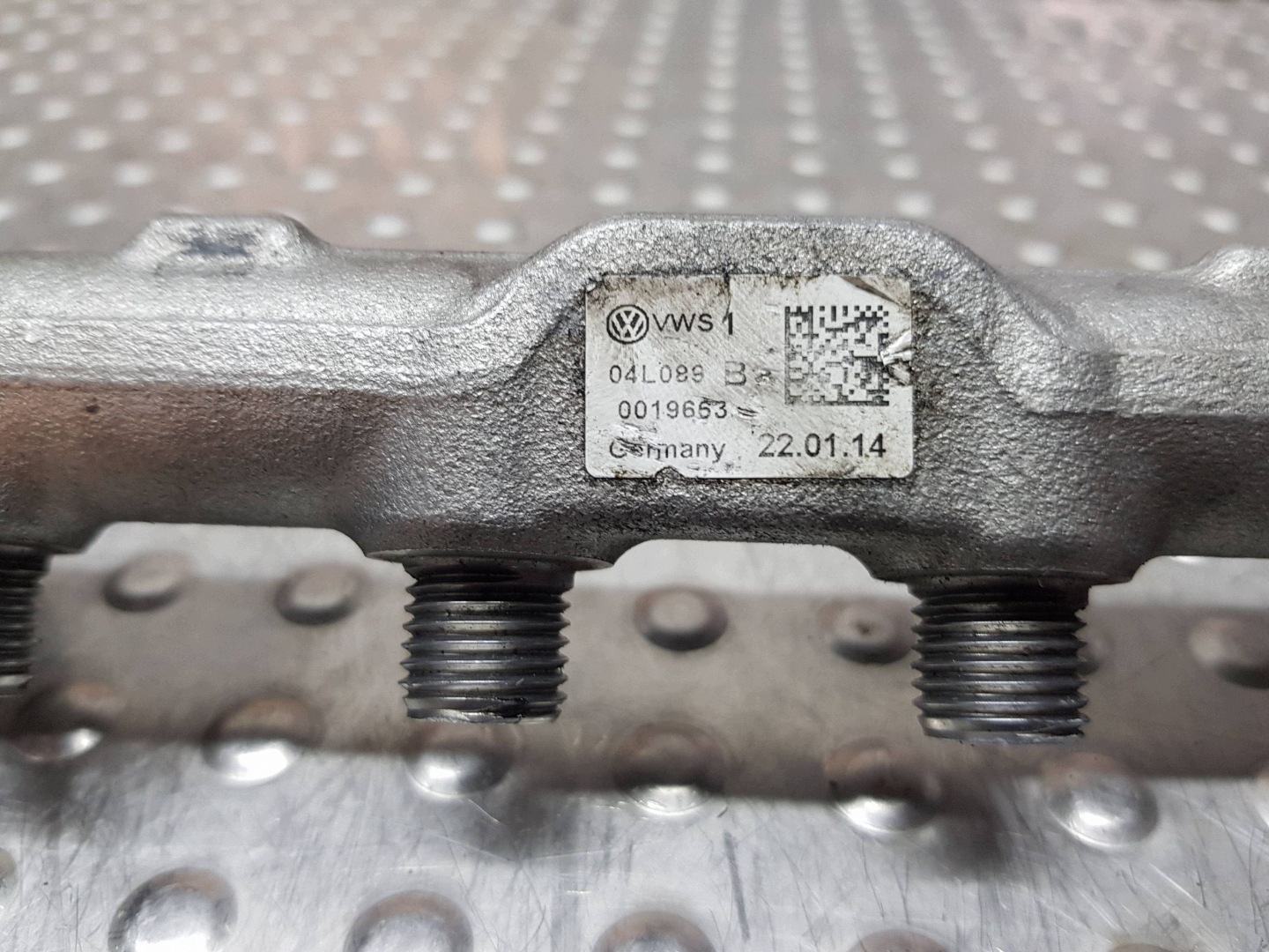 Rampe injection Capteurs 04L089B OCTAVIA III A3 8V LEON GOLF VII 2.0 TDI