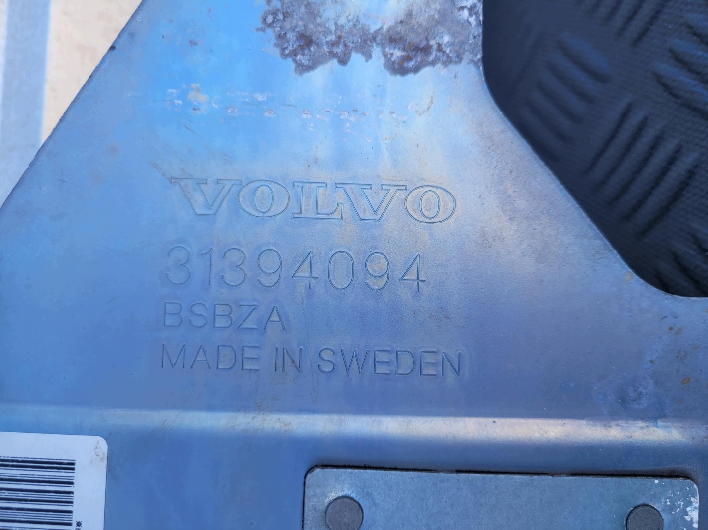 Console Support plaque LADOWARKI KONWERTERA FALOWNIKA VOLVO XC60 II 2.0 T8 PHEV