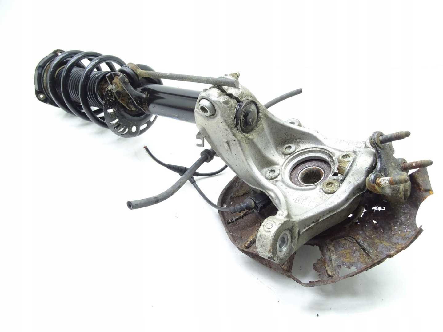 swing shock absorber McPherson left front VW SHARAN II 2.0 TDI 3Q0407257F