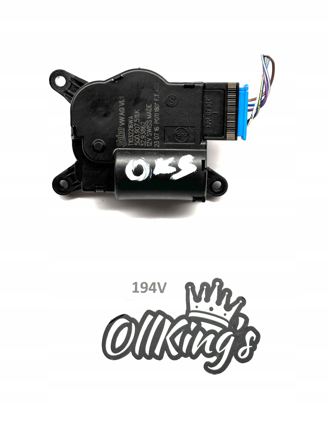 AUDI A3 8V VW SKODA Micro moteur Régulateur Bloc de chauffage complet Original 5Q0907511K