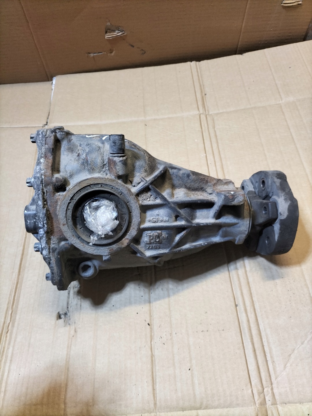 MERCEDES C-KLASA W203 2.2 CDI diff differential rear part