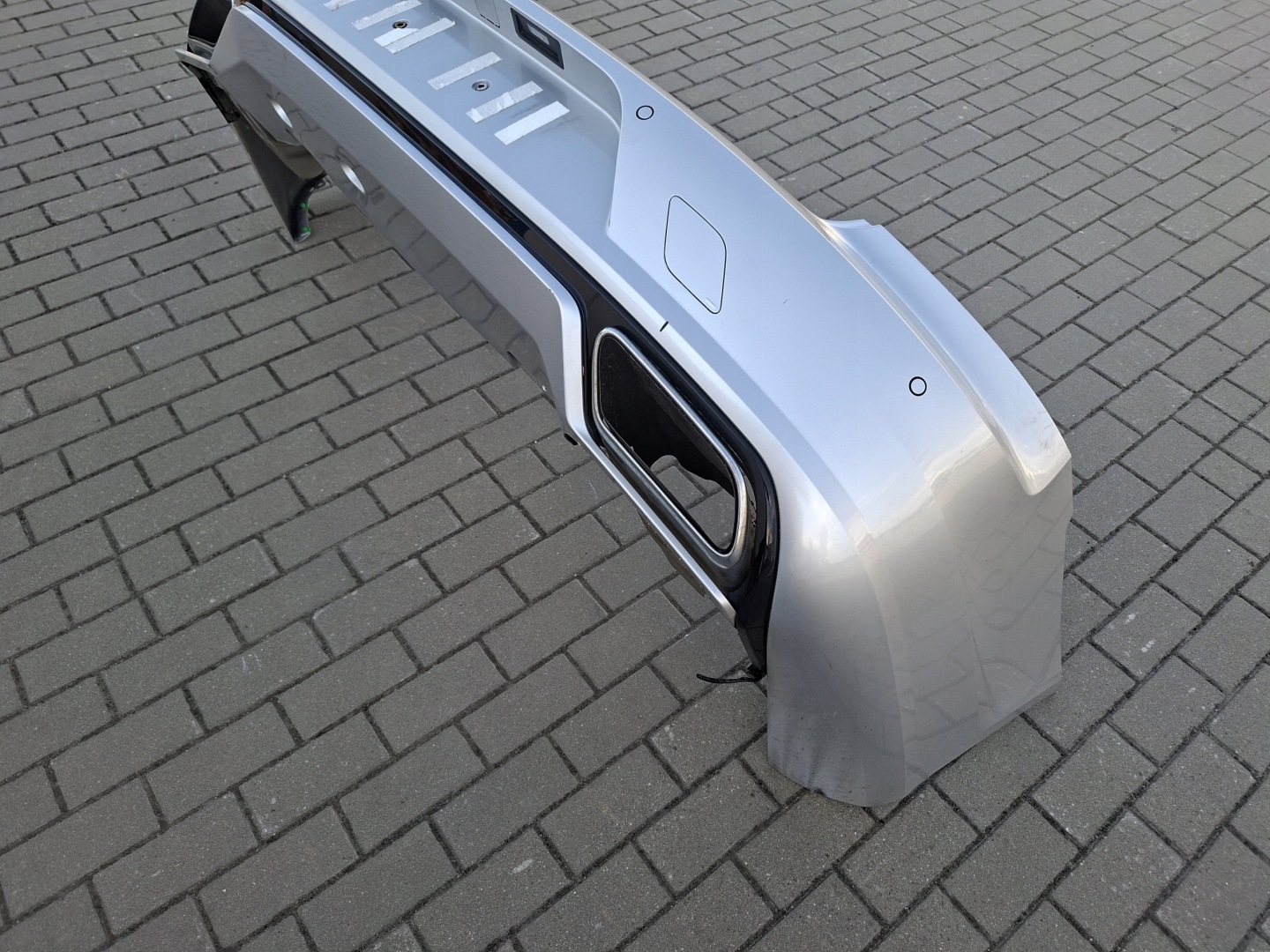 bumper rear part rear complete 4 PDC R-design VOLVO S90 II 711 -16