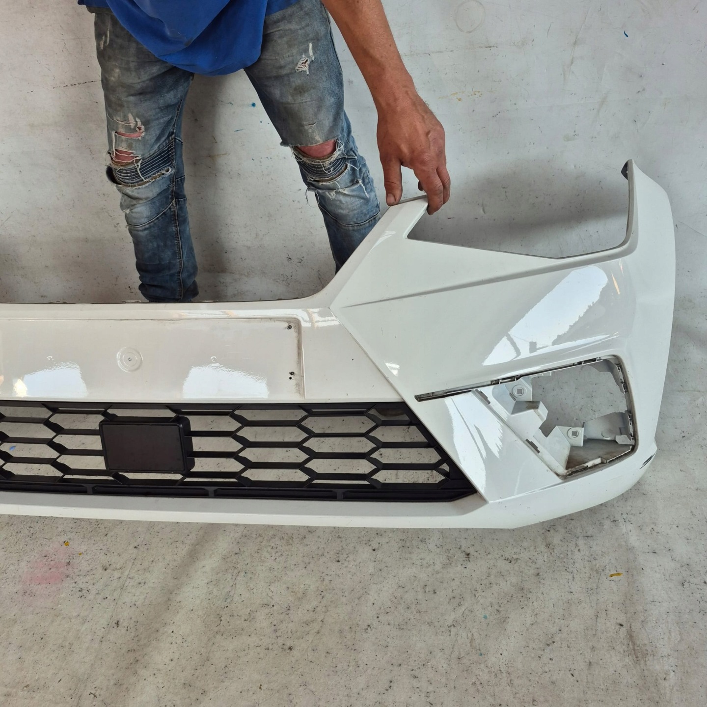 SEAT IBIZA V 6F0 17- bumper front front PDC 6F0807221D