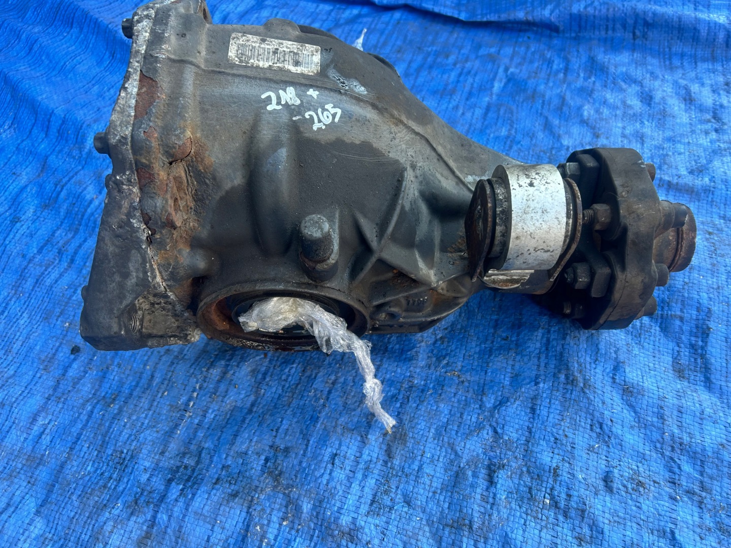 MERCEDES CLS W218 W212 diff differential rear part 2.62 2183508301