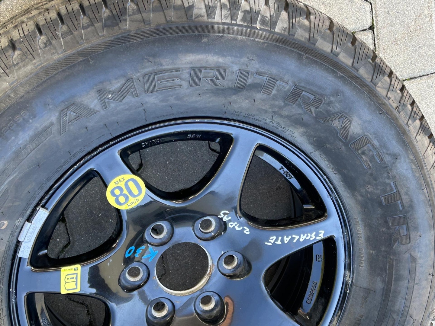 roue roue de secours roue de secours roue de secours 17 CADILLAC ESCALADE IV 2014-2020