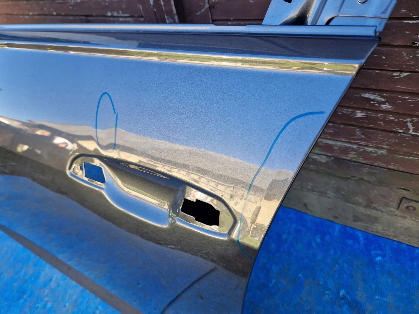 TÜR LINKS VORNE AUDI A6 C8 4K0 2018R->