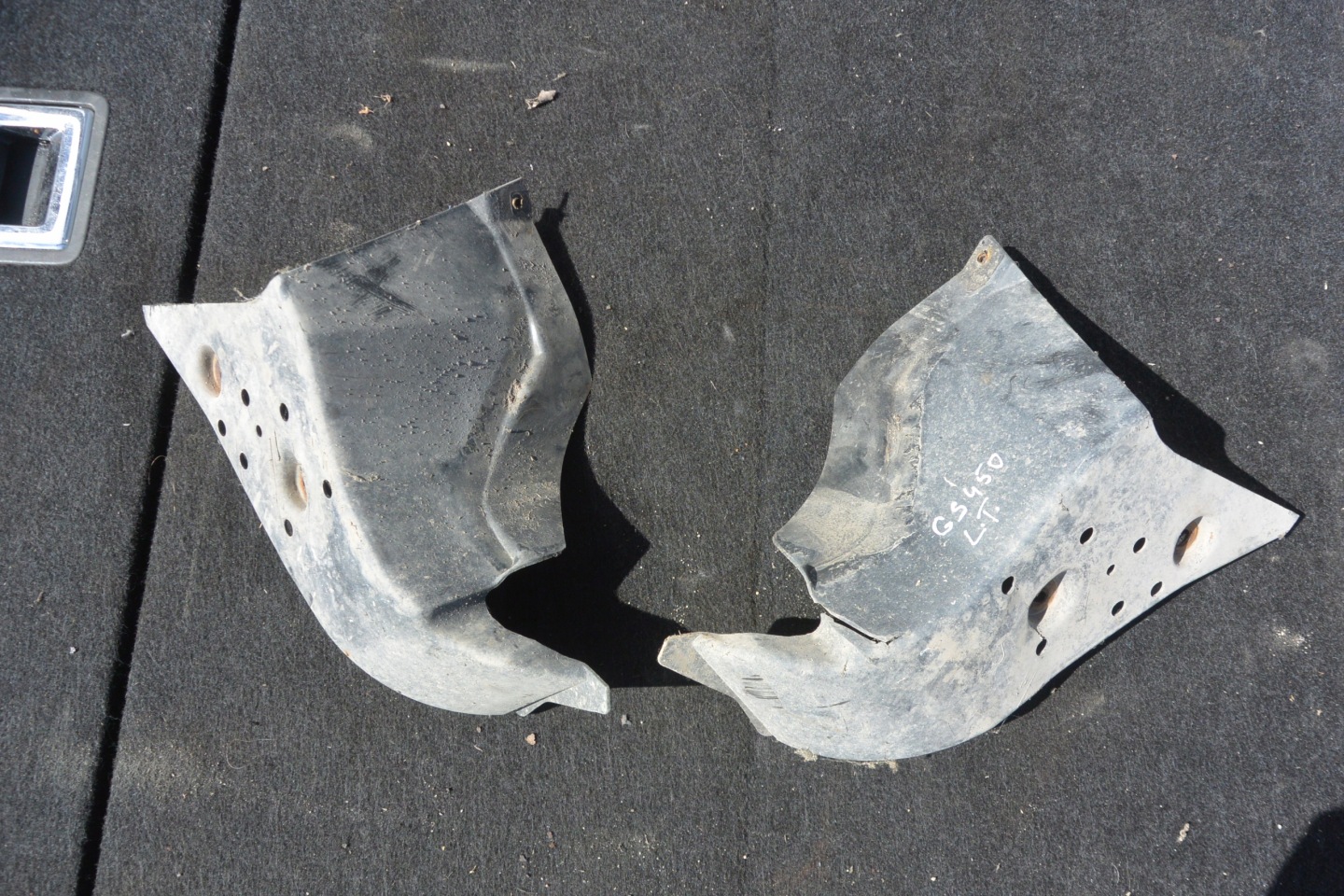 cover chassis rear part KPL left right LEXUS GS III 450H