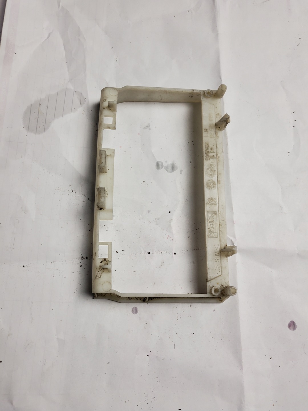 Support plaque Châssis Console PANELU Contrôle Bloc de chauffage complet PEUGEOT 307 OE EU