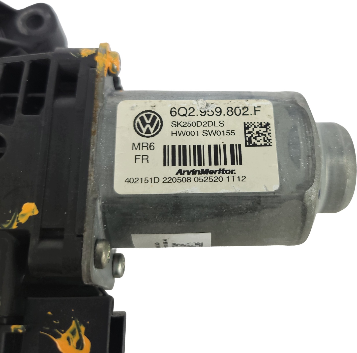 SKODA FABIA II 2 mini motor windows front front left 6Q2959802F