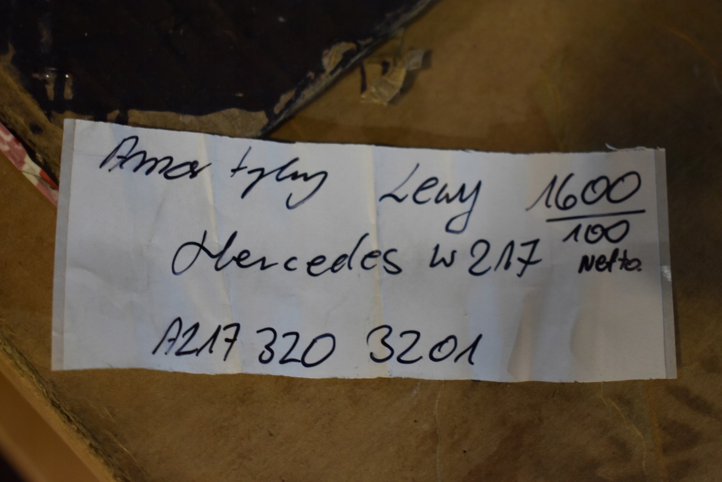 IDEALNY shock absorber rear left MERCEDES W217 1