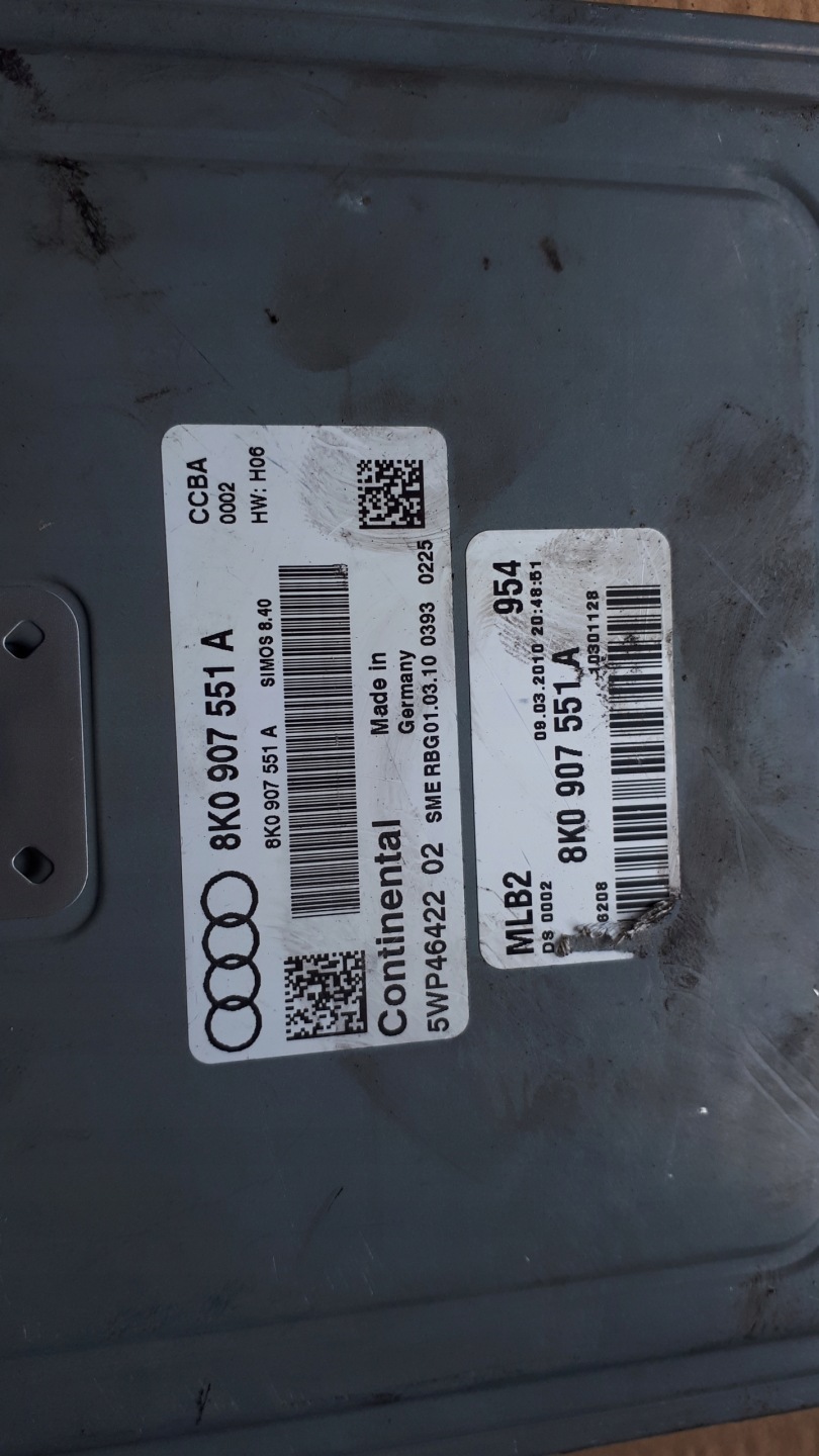 S4 B8 A4 computer control unit of the engine 3.0 TFSI ECU
