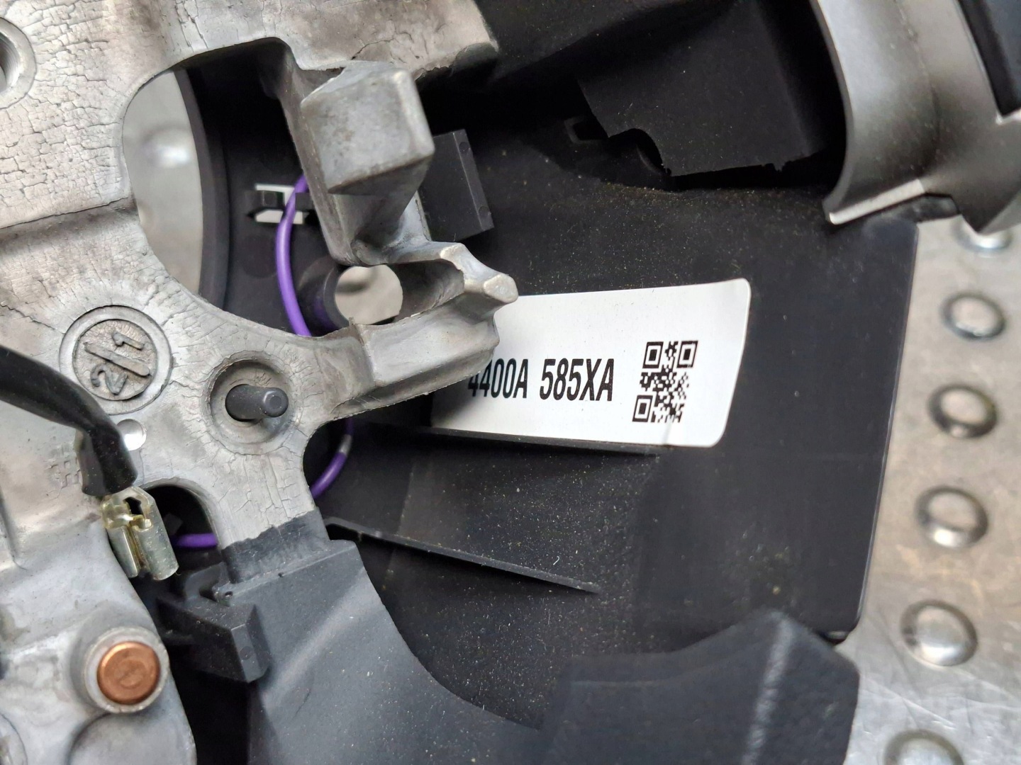 steering wheel, plastic MITSUBISHI SPACE STAR II 13- 4400A585XA