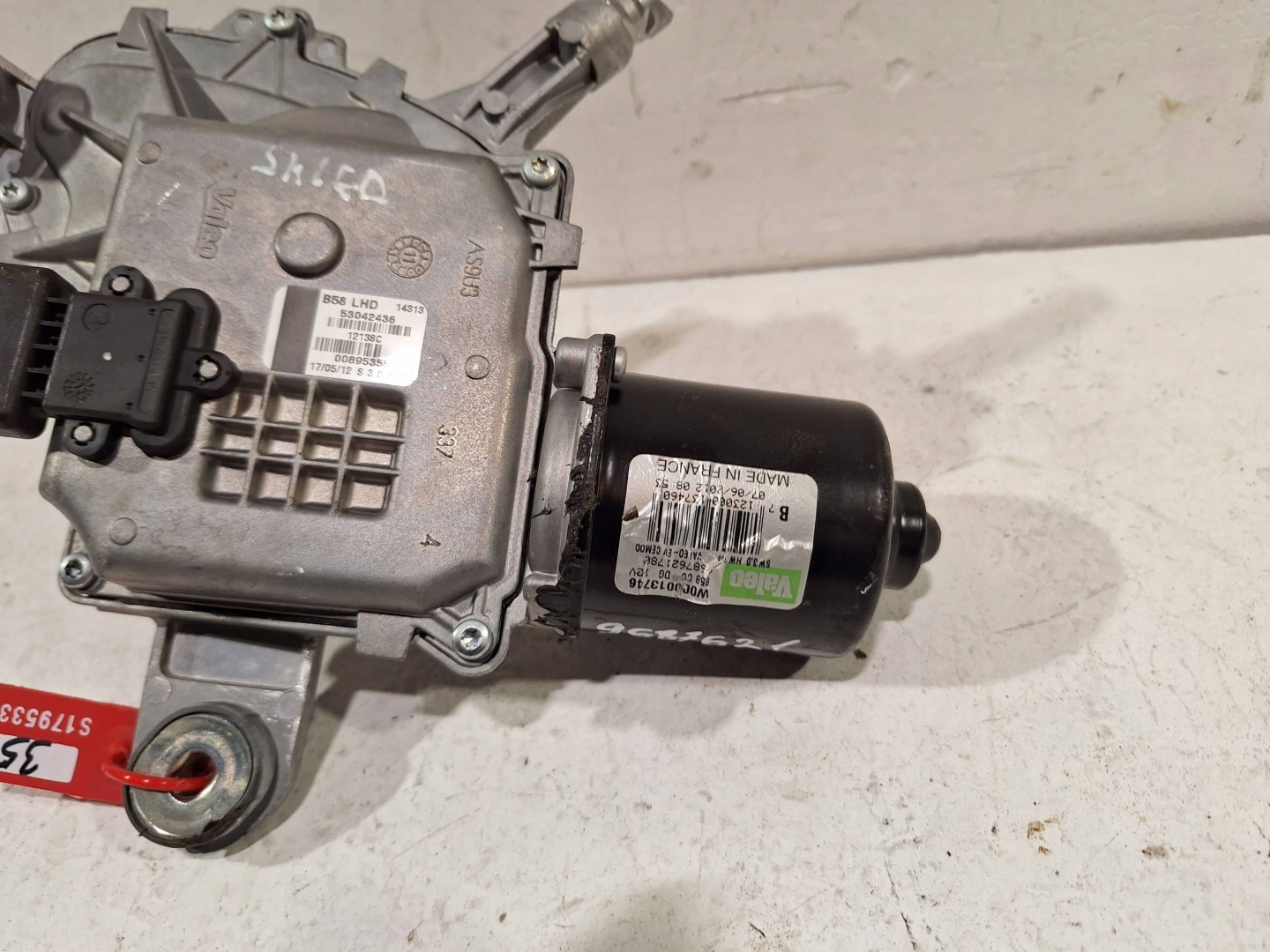 wiper mechanism front left 53042436 CITROEN C4 PICASSO and 06