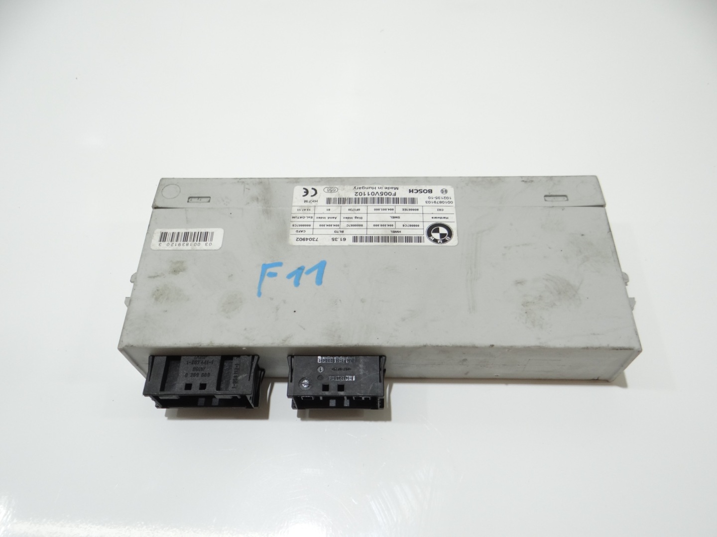 control unit bonnet boot BMW 5 F11 7304902