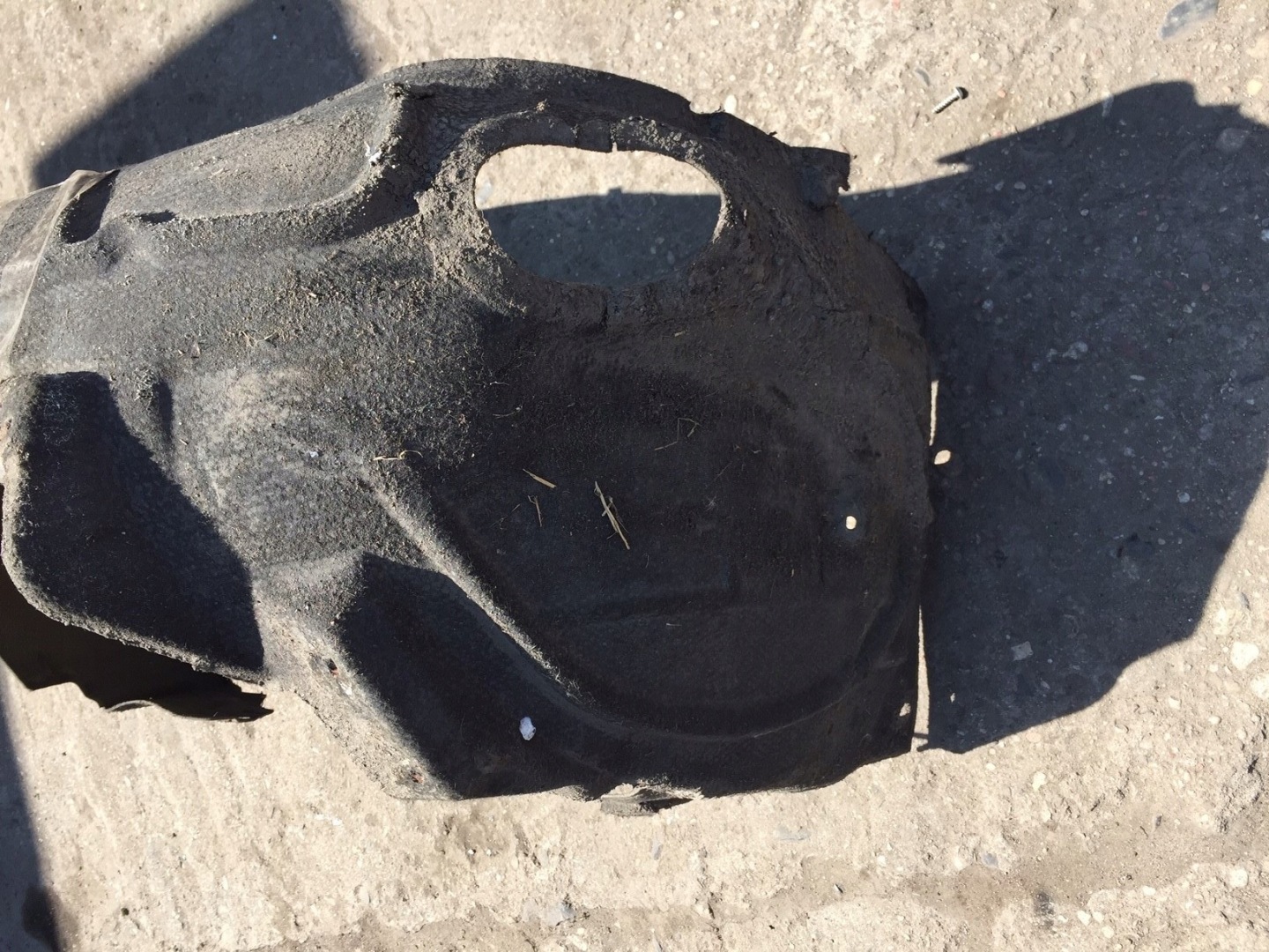 AUDI A6 C6 LIFT mudguard side left front