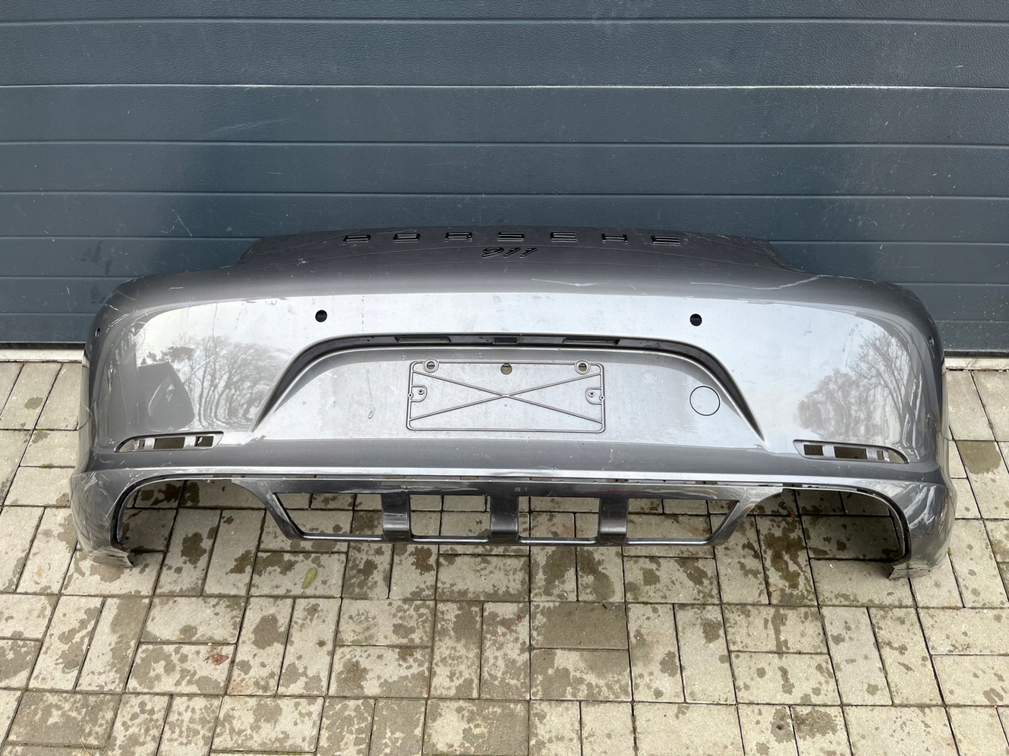 Porsche 911 991 bumper rear part PDC 2011-2015 4S