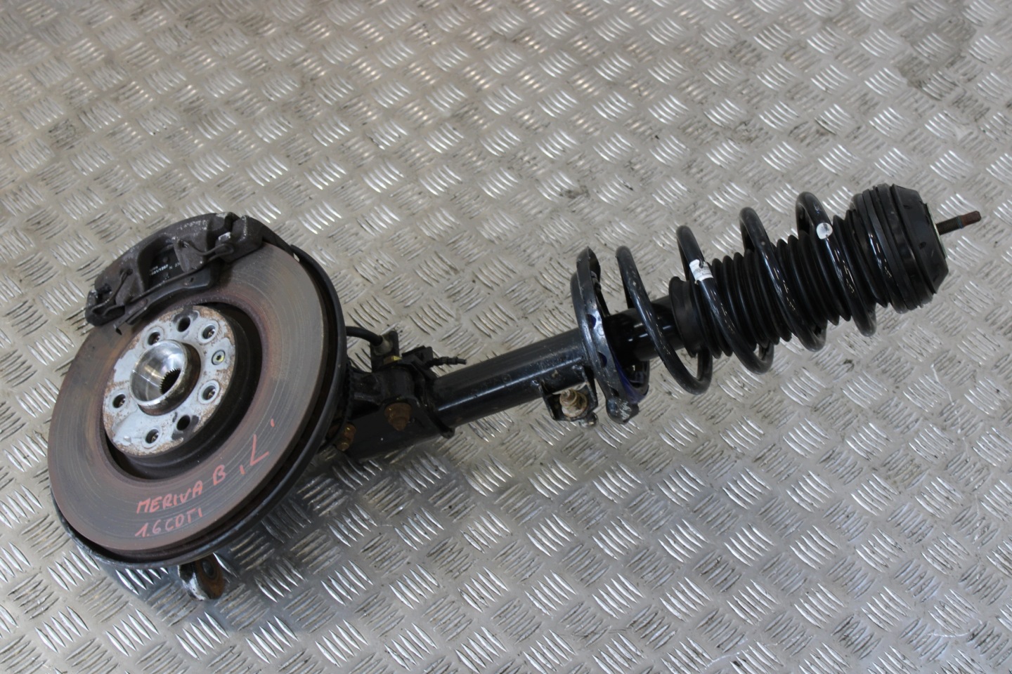 swing shock absorber mcpherson left front OPEL MERIVA B LIFT 1.6 CDTI