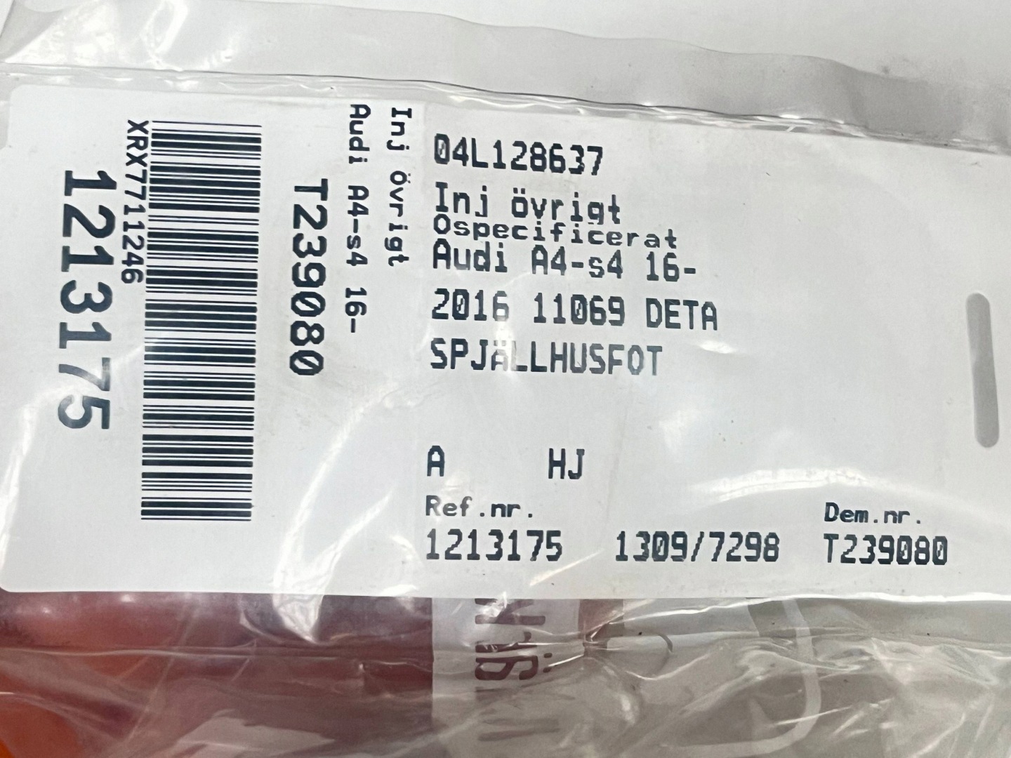 Valvola a farfalla AUDI A3 S3 8V 04L128637 Originale @A