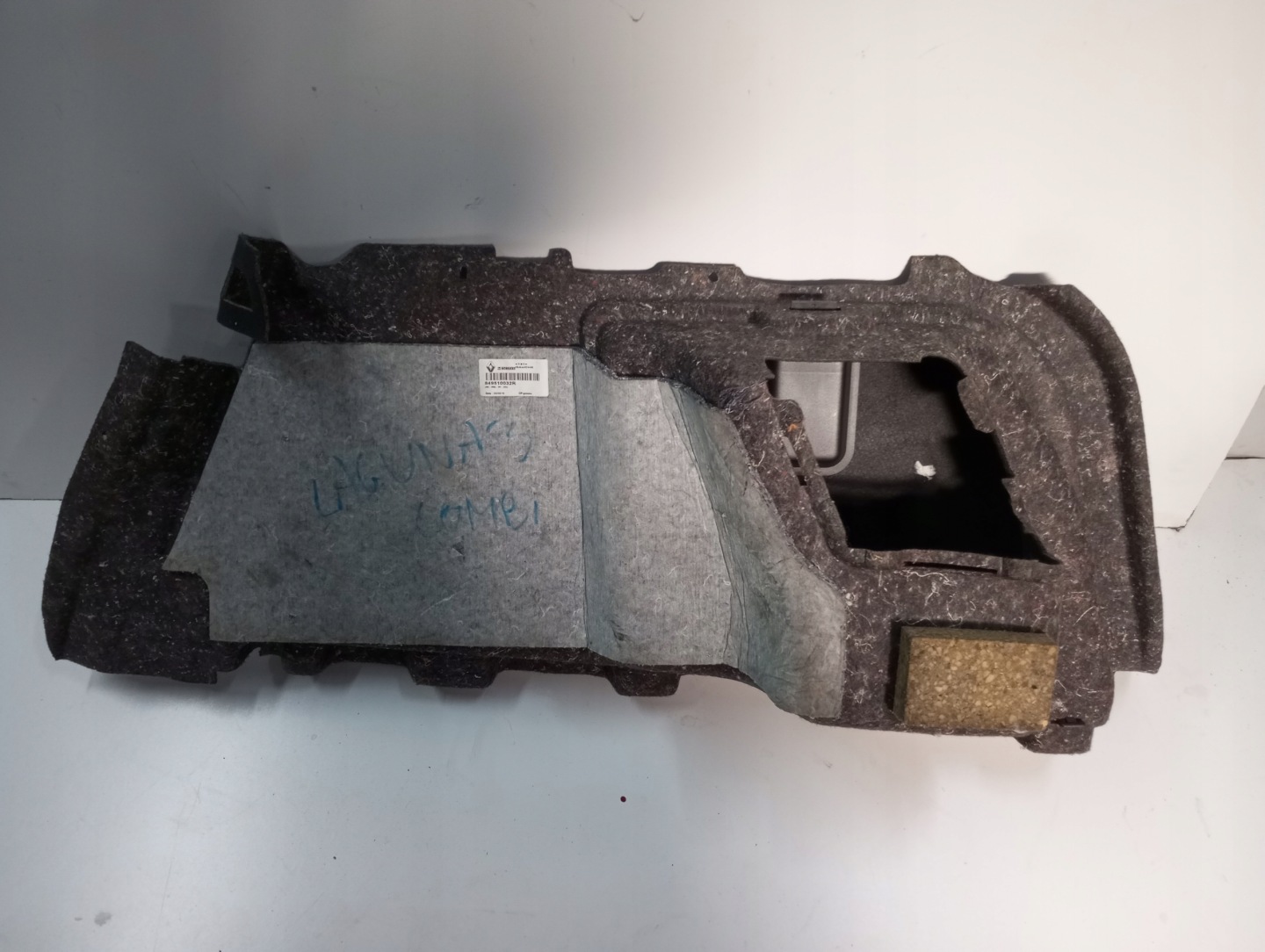 boot upholstery RENAULT LAGUNA III KOMBI 849510032R