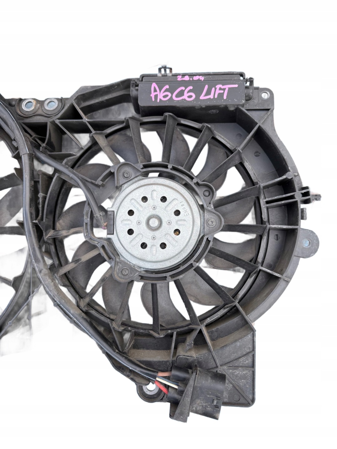 AUDI A6 C6 LIFT 2.0 TDI radiator fan module 4F0121003Q