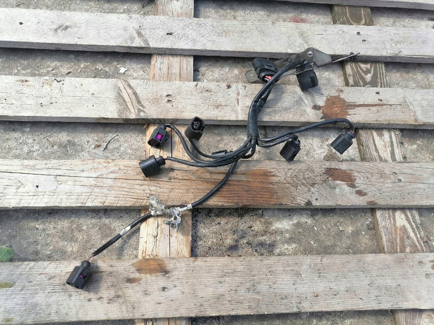 AUDI A4 B7 2.0 TFSI cablaggio ugelli 06D971627B