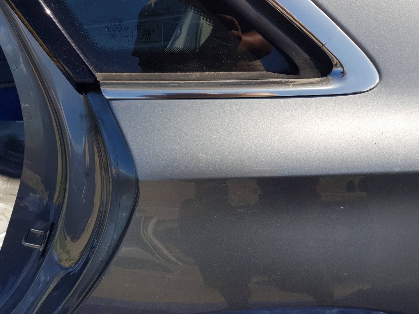 quarter rear rear part side left Audi A8 D4 4H fender LY7G