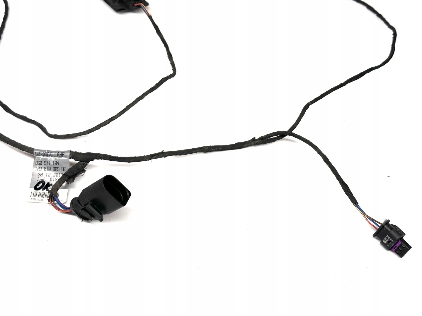 AUDI TT 8S LY9T kabelbaum kabelsatz Kabelbaum PDC der Stoßstange heck Sensor PDC 8S0971104