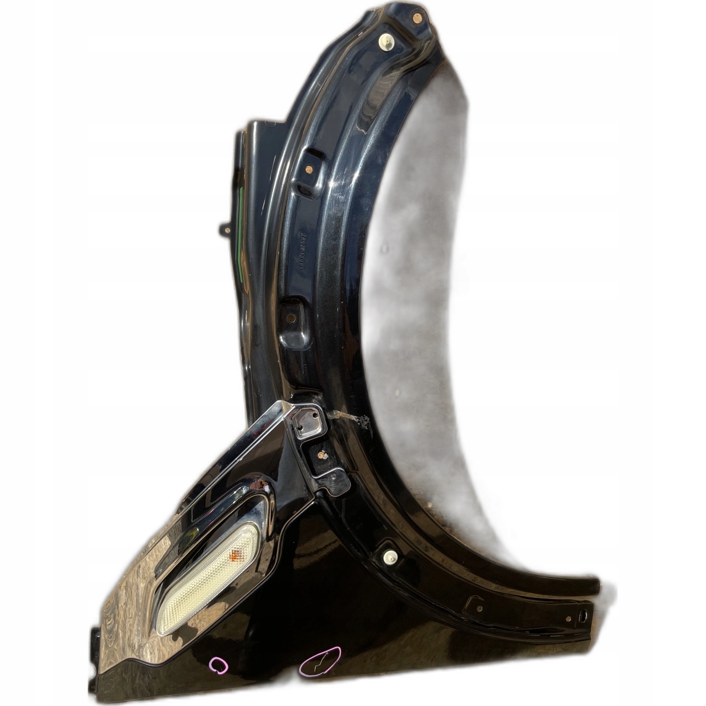 fender front front right Mini R60 Countryman black