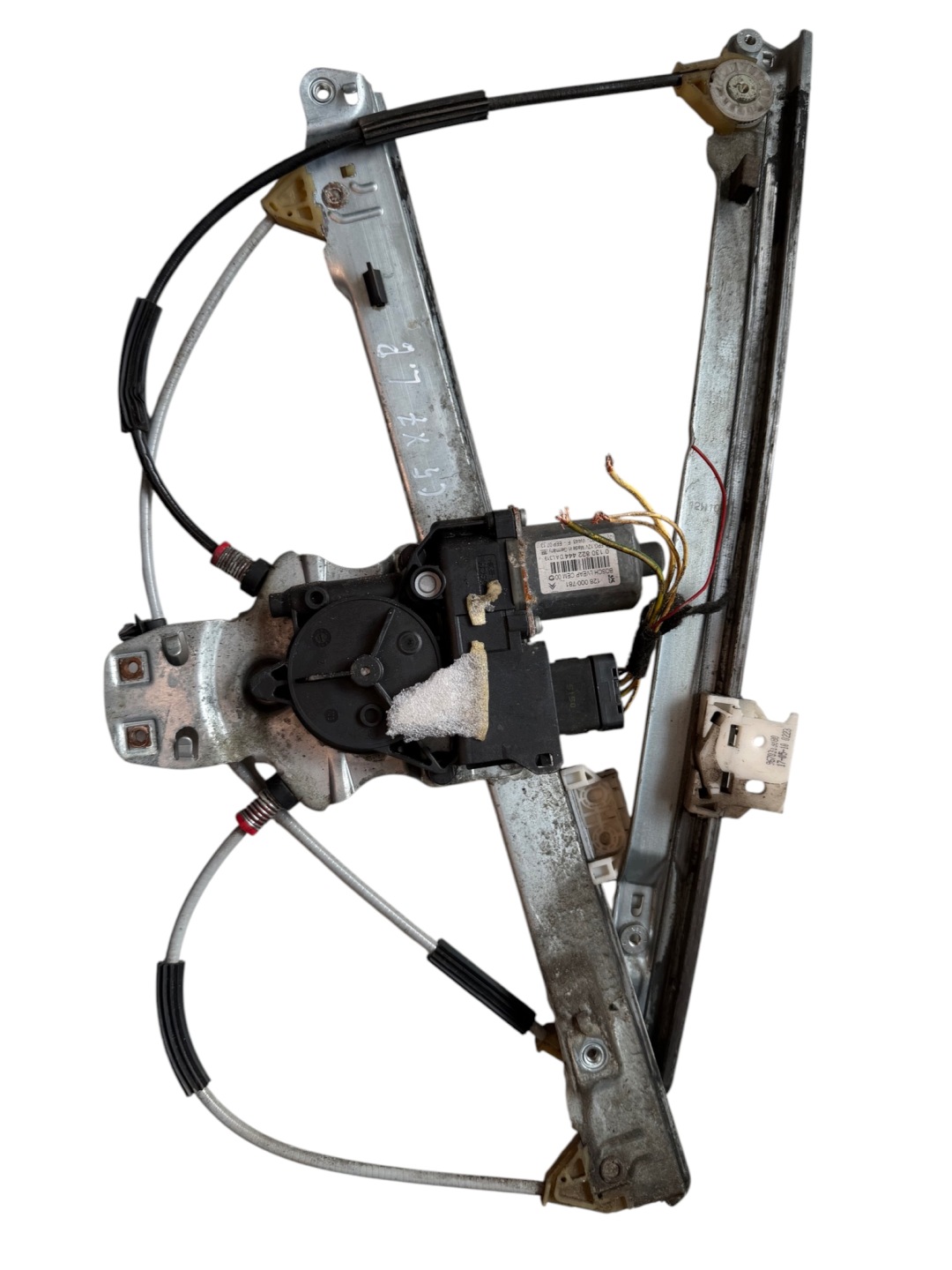 window regulator left front CITROEN C5 III X7 128000781
