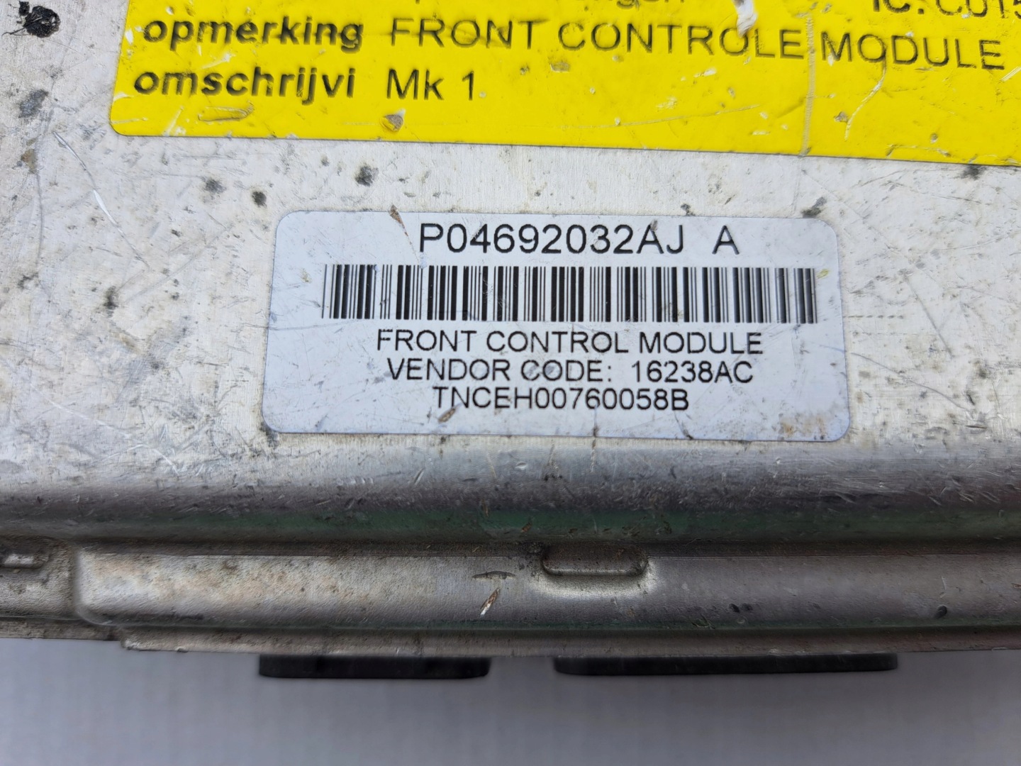 CHRYSLER 300C control unit computer ECU P04692032AJ 16238AC