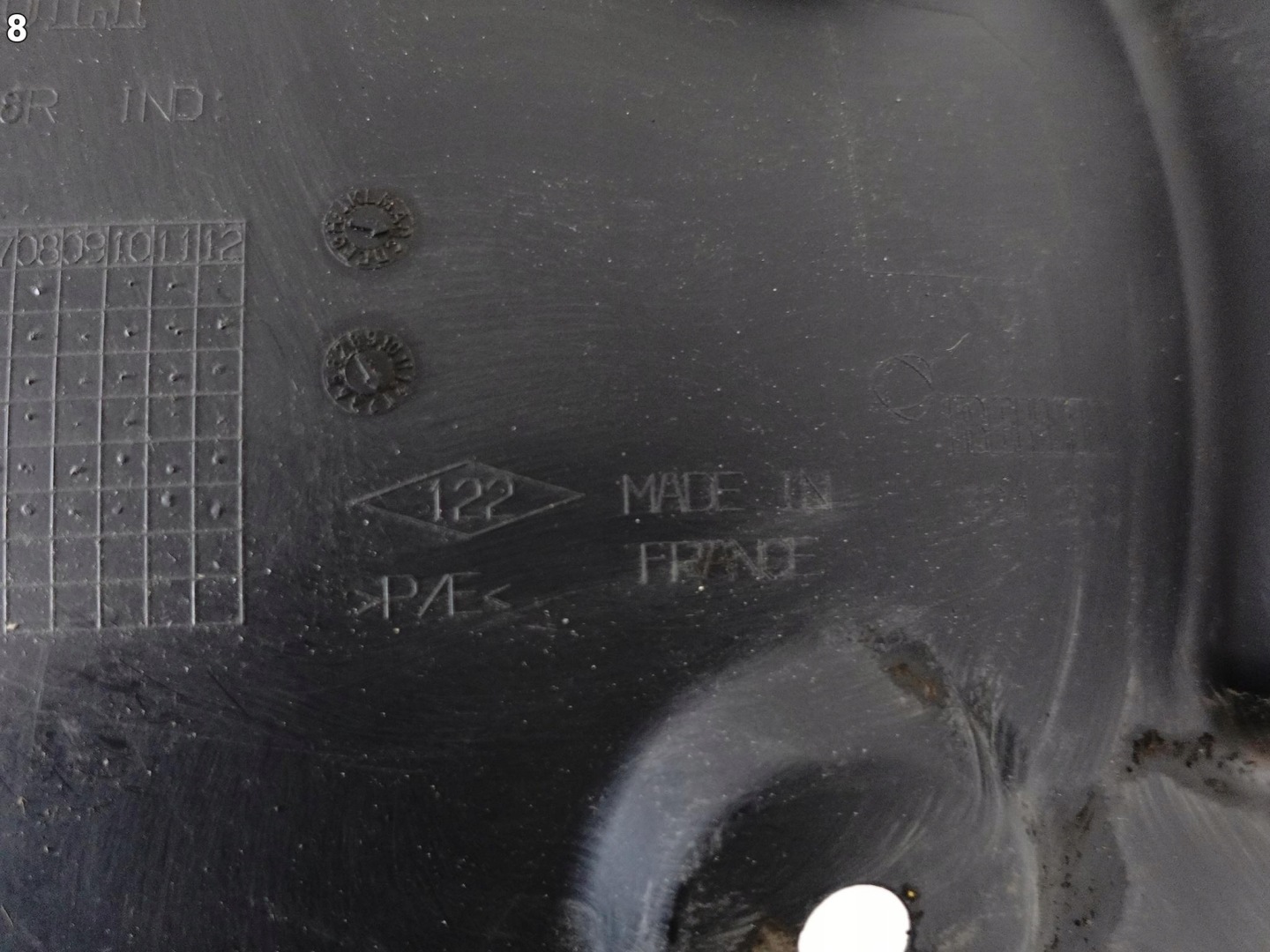 RENAULT MASTER III 3 LIFT 19-24 mudguard cover front right rear part