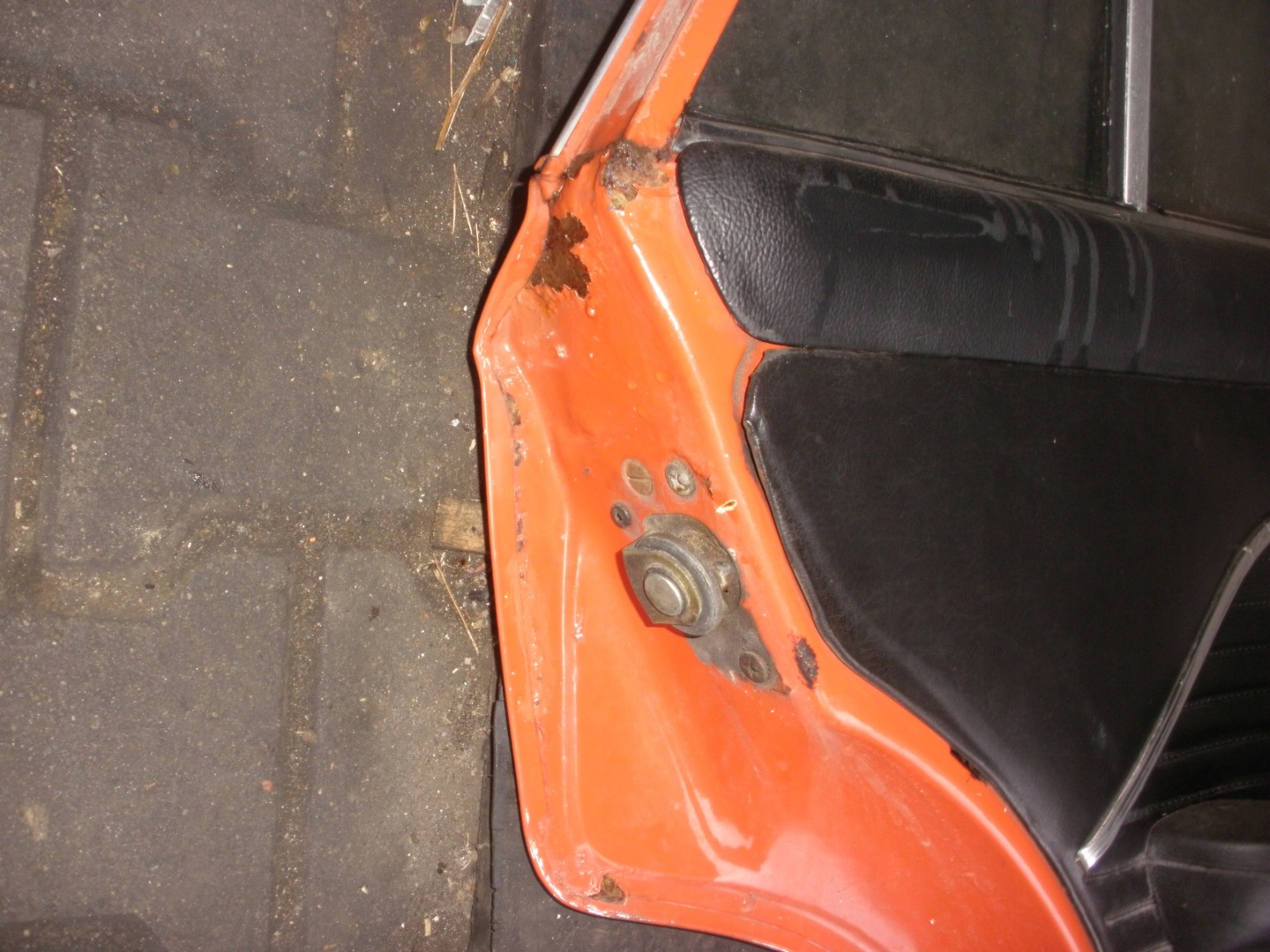 door rear. left Fiat 125p