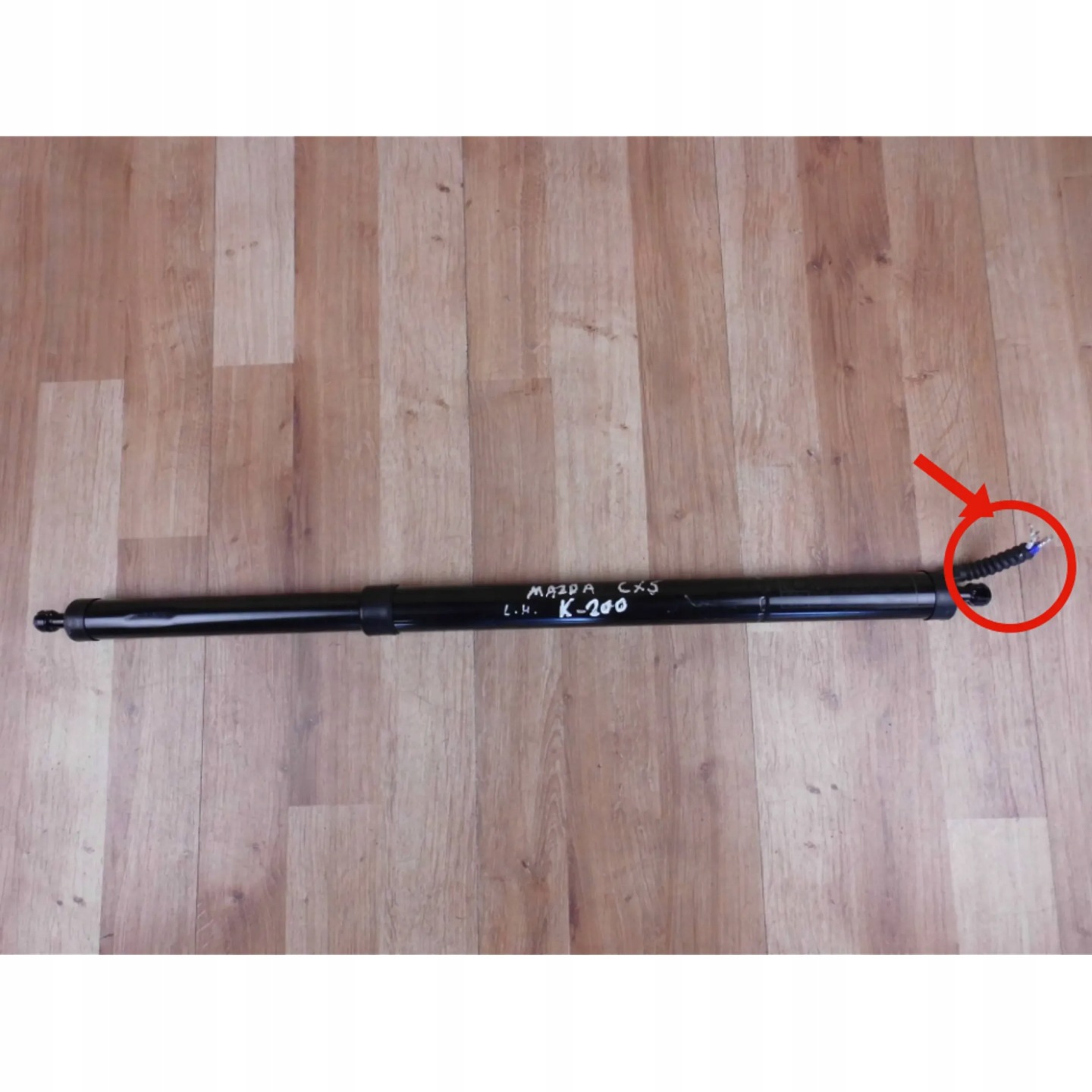 Mazda CX5 II KF 2018+ damper electrical telescope bonnet rear part left