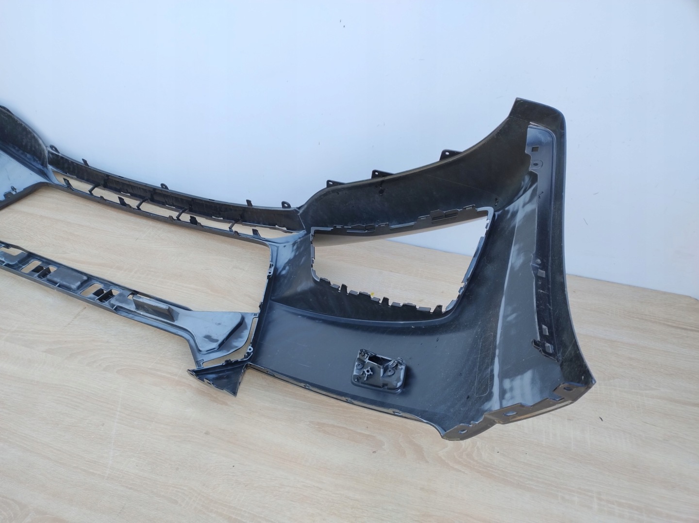 AUDI TT 8S S-LINE bumper front black + DEKIELKI 8S0807437H RA94