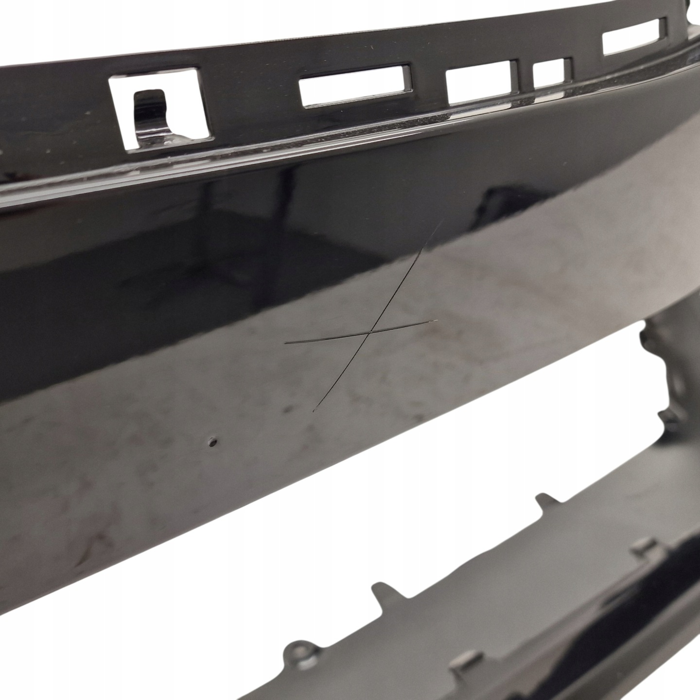 bumper front VOLVO XC60 II LIFT 4X PDC without washers 2021