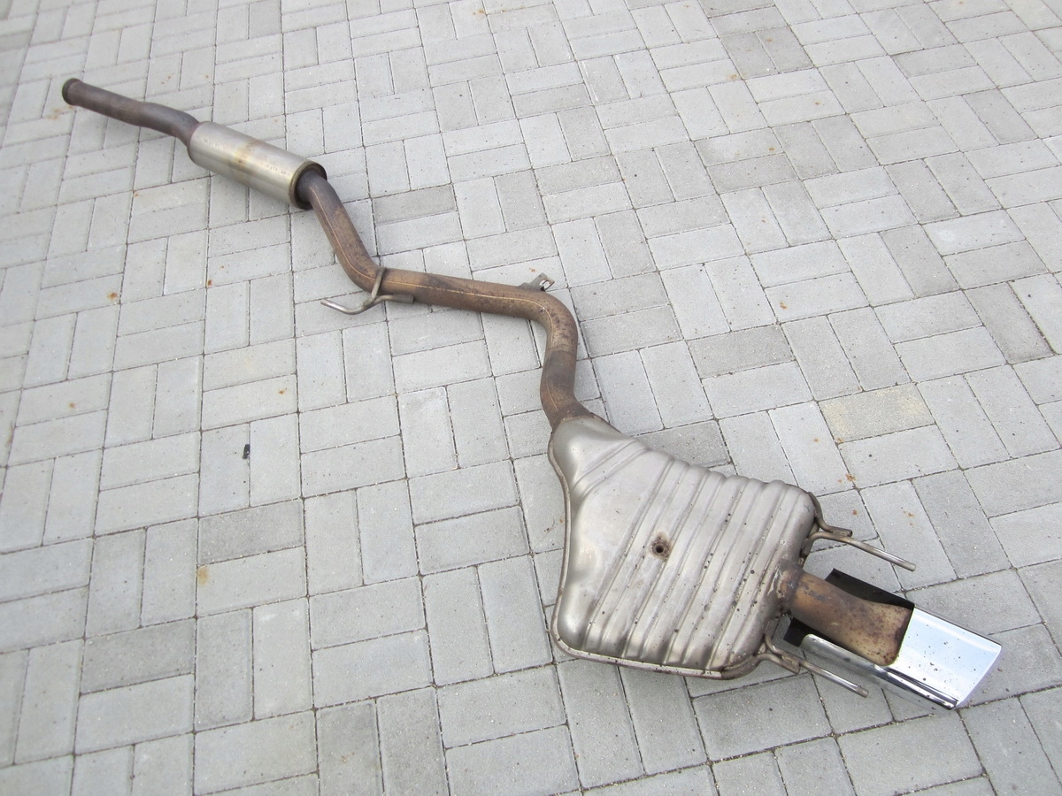 silencer left Mercedes W221 S600 V12 Long