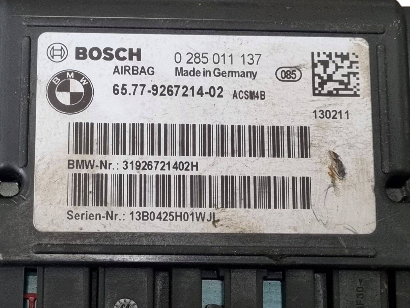 modulo airbag BMW 1 F20/F21 F20 2013 9267214
