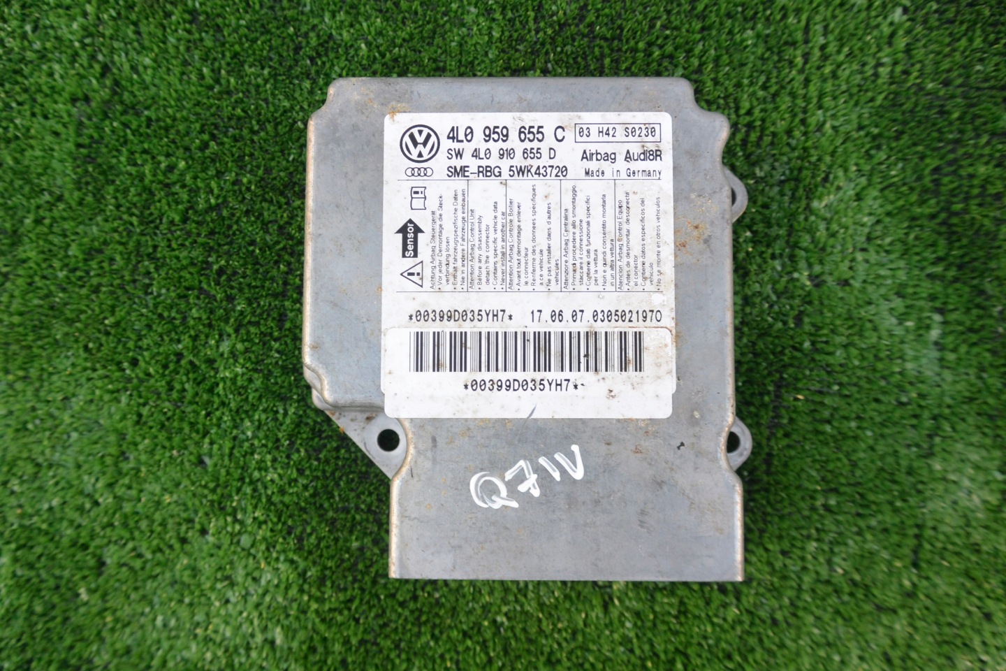 MODULO SENSOR AIRBAG AIRBAG AUDI Q7 4L LIFT A8