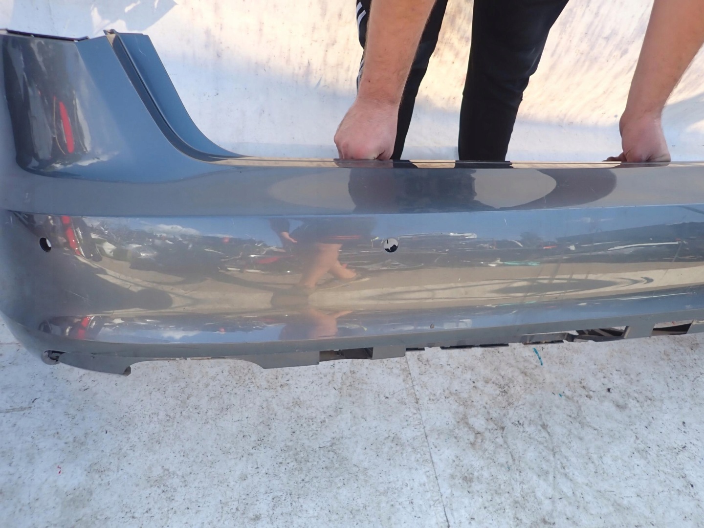 AUDI A3 8V4 12-16 HB 5D bumper rear part rear PDC