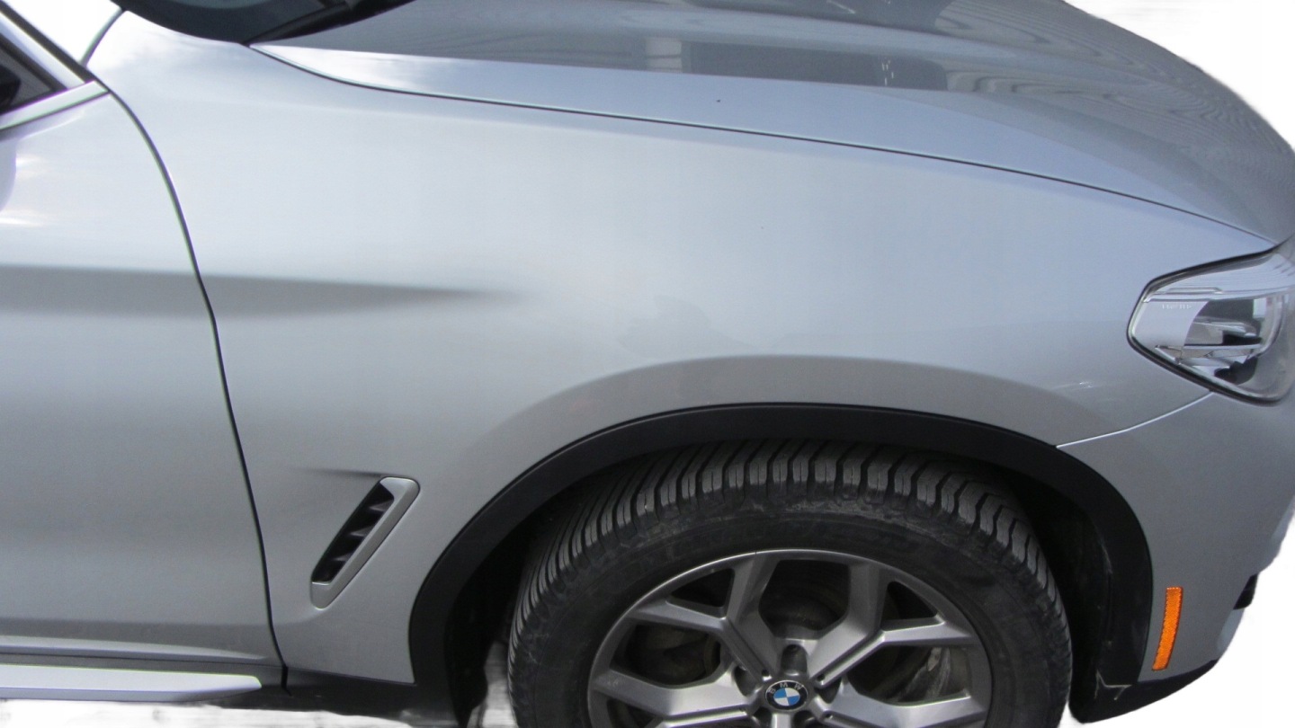 BMW X3 G01 G02 right front fender right front A83 GLACIER SILBER SREBRNY