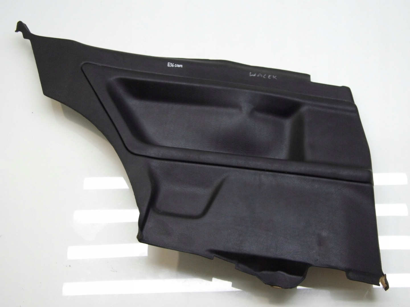 side left rear part SKORZANY black BMW 3 E36 COUPE