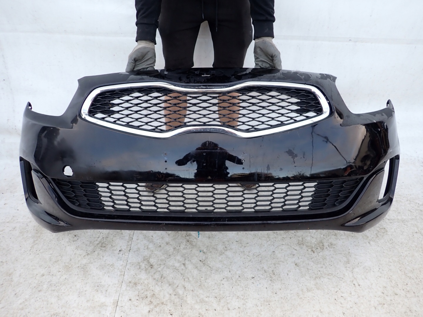 KIA CARENS IV 13-16 bumper front front