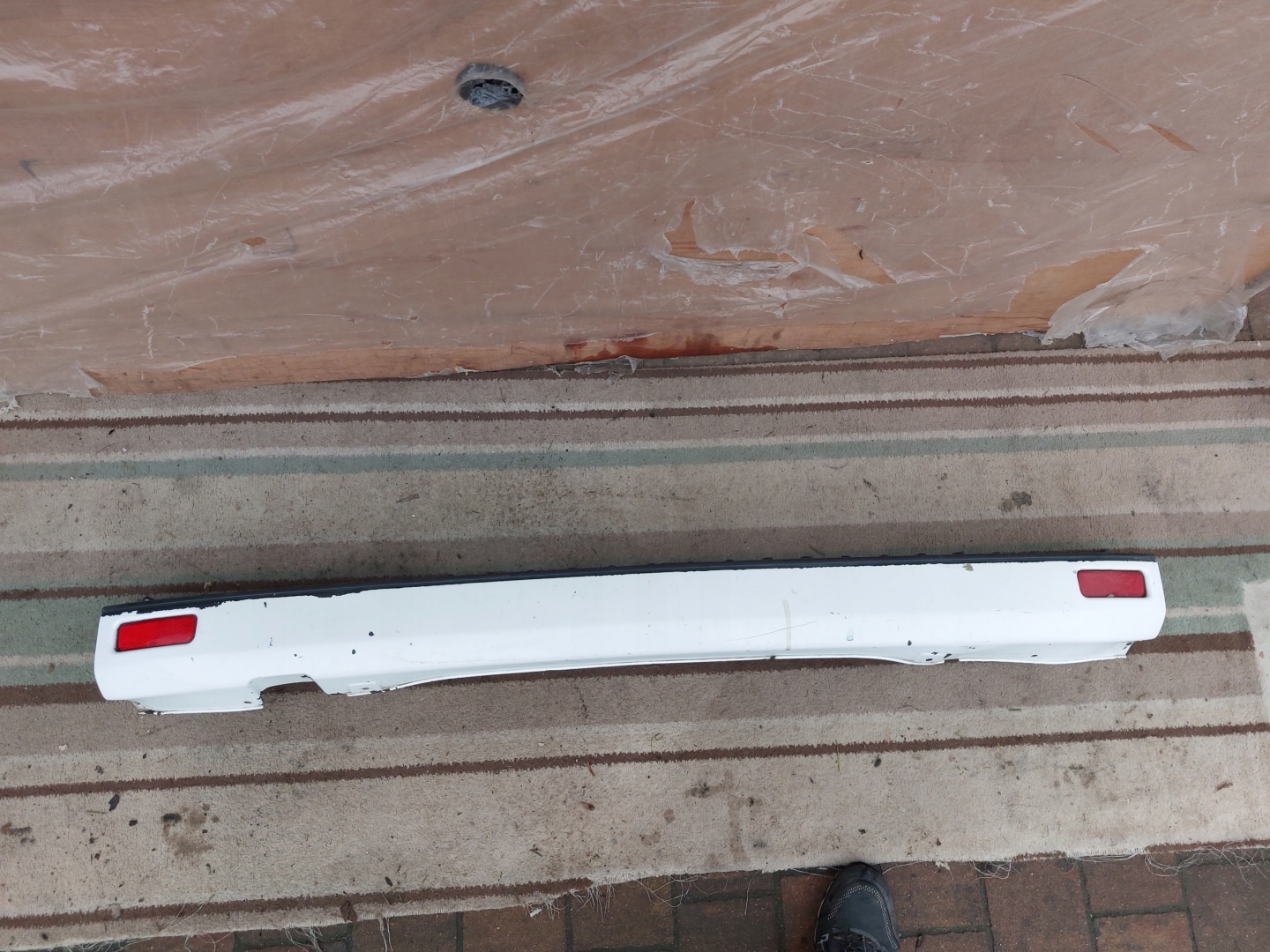 Ford Transit Custom 16r bumper rear part rear BK21-17E962-A