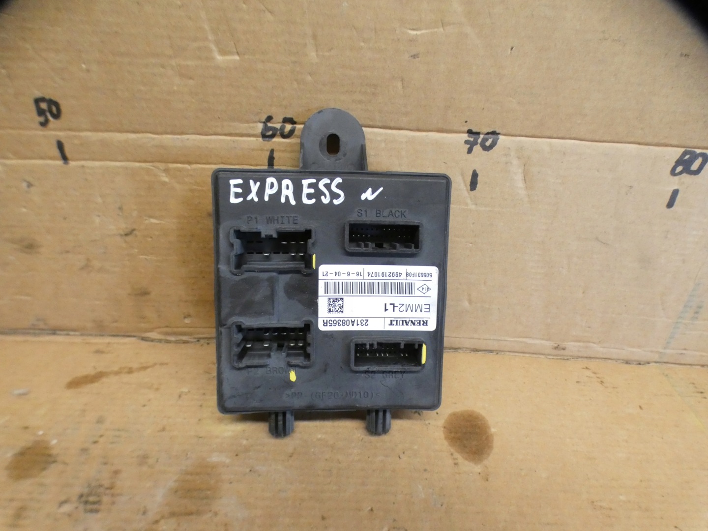 modul bedienteil KOMFORTU RENAULT EXPRESS II 2